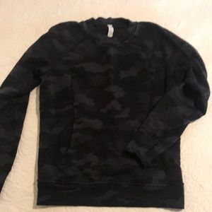 Lululemon black cami sweatshirt